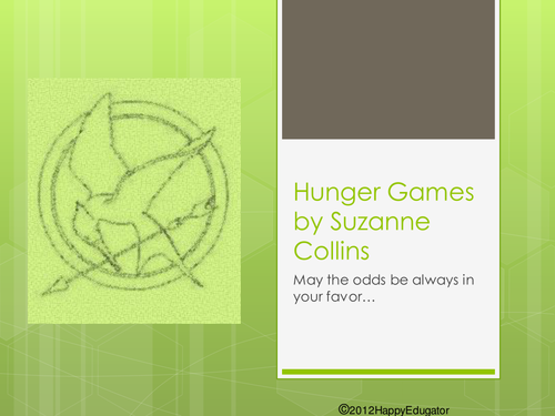 The Hunger Games Book Preview PowerPoint