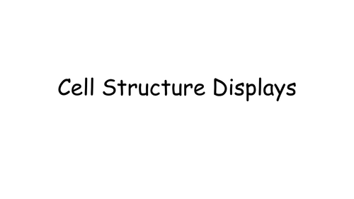 OCR 2.1.1 Cell Structure and Oragnelle Function