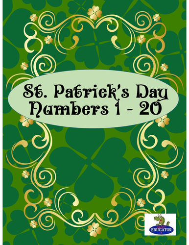 St. Patrick's Day Numbers 1-20