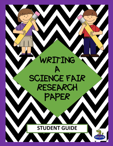 sample science fair research paper