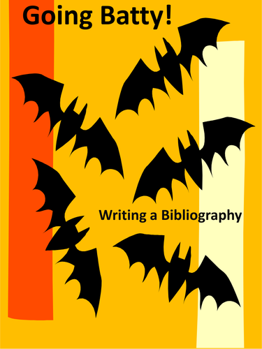 Writing a Bibliography