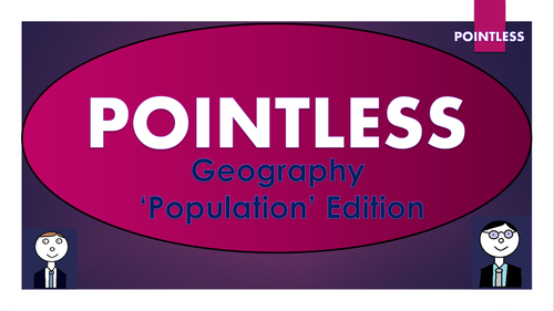 Pointless - Geography 'Populations' Edition