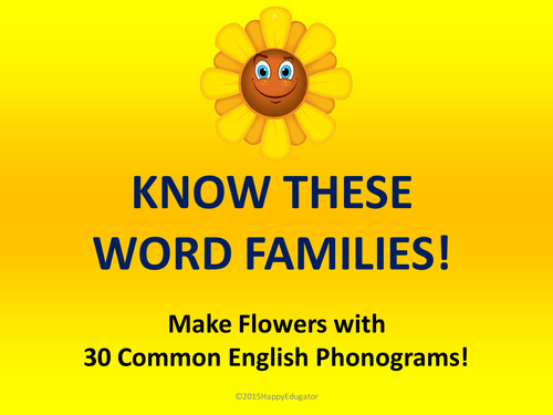 Word Families 