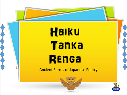 Haiku Tanka and Renga Poetry 