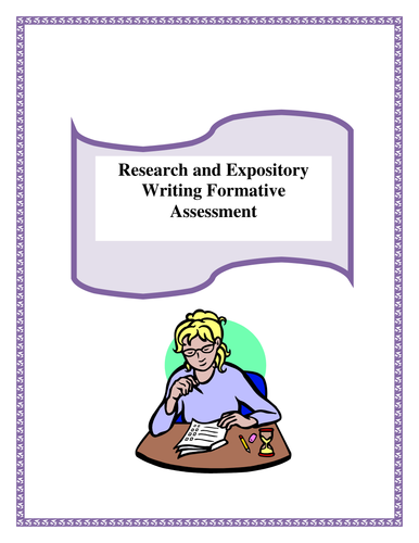 Research and Expository Writing Formative Assessment
