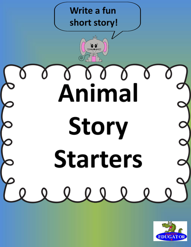 Animal Story Starters 