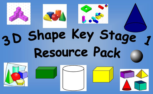 3D Shape Key Stage 1 Resource Pack
