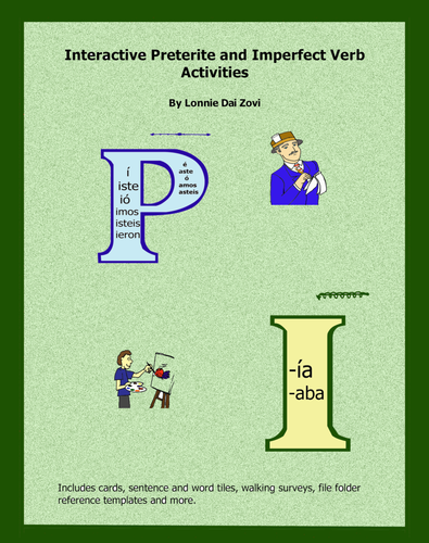 Interactive Preterite and Imperfect Verb Activities | Teaching Resources