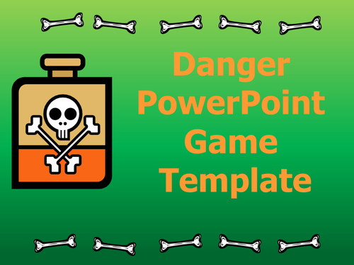 Danger PowerPoint Game Template