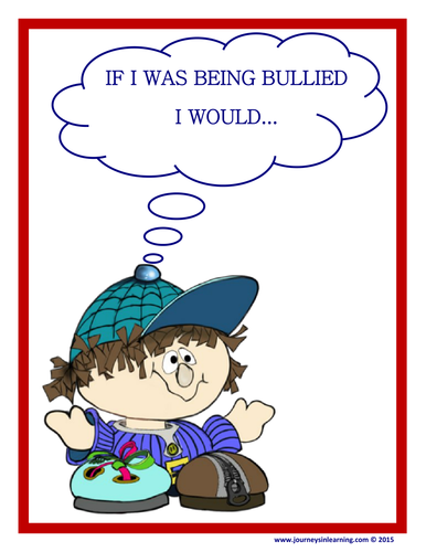 If I Was Being Bullied I Would...An Anti-Bullying Activity