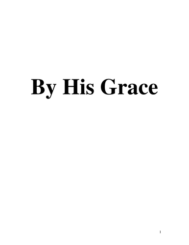 By His Grace E-Book