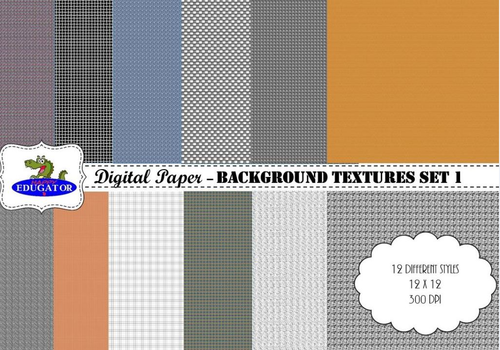 Digital Paper - Background Textures 1