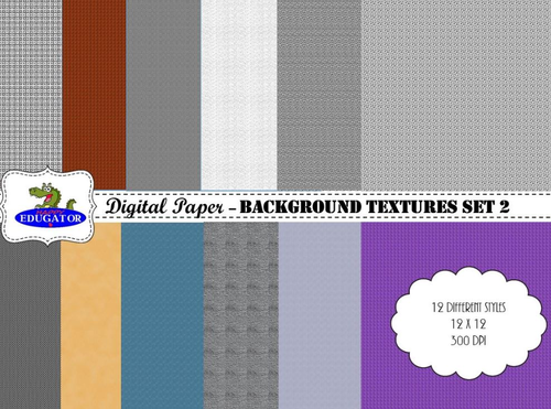 Digital Paper - Background Textures 2