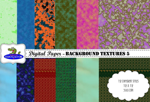 Digital Paper - Background Textures 5