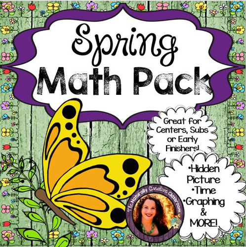 Spring Math Pack