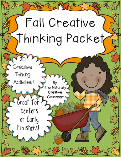 Fall Creative Thinking Packet