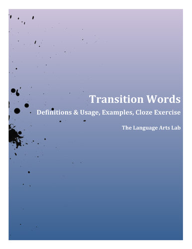 CONNECTIVES WORKSHEET AND PRESENTATION *SPAG*