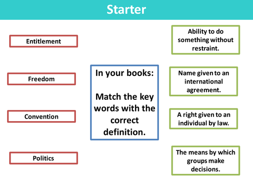 Rights and Responsibilities