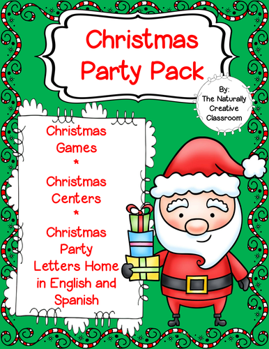 christmas-party-pack-teaching-resources