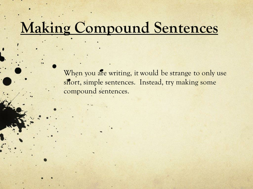 Complex sentences