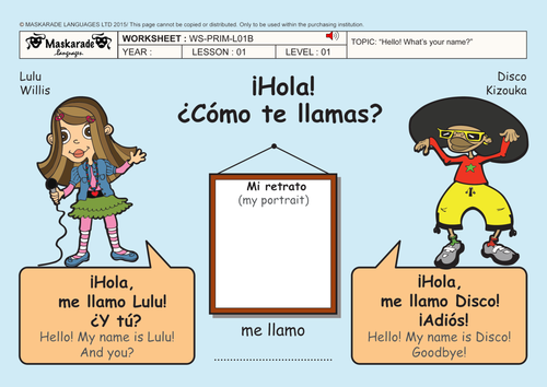 SPANISH-Y3-Y4-ABOUT YOU-: GREETINGS, ALPHABET, PHONICS