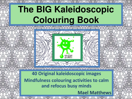 The Kaleidoscopic Colouring Book