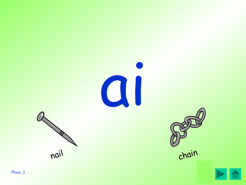 Phase 3: ai grapheme, ppt, lotto game and activities 