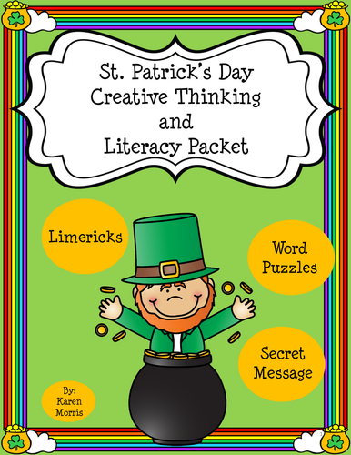 St. Patrick's Day Creative Thinking Packet