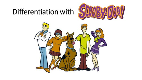 Scooby Doo Differentiation