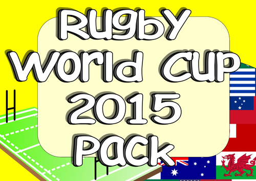 33% OFF! Rugby World Cup 2015 Cross-Curricula Learning Pack - 35 Activities Plus Bonus Lessons