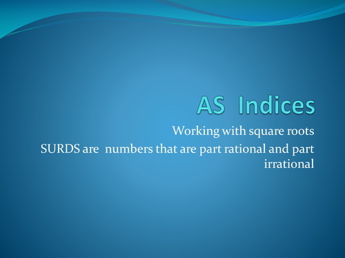 AS Indices