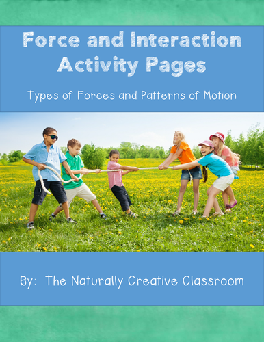 Force and Interaction Activity Pages