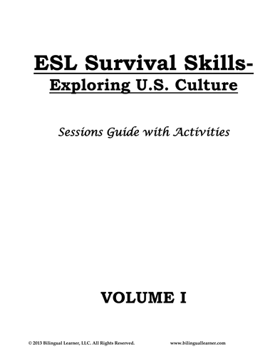 ESL Survival Skills: Exploring US Culture