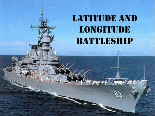 Latitude Longitude Battleship Tutorial and Game