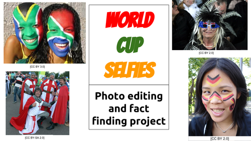 Rugby World Cup Selfies: Photo editing and fact finding project