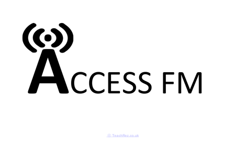 ACCESS FM Lesson Resources