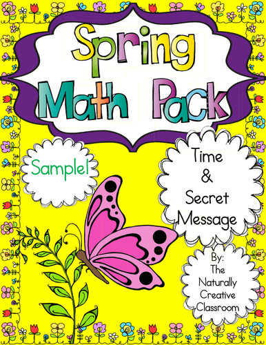 Spring Math Sample