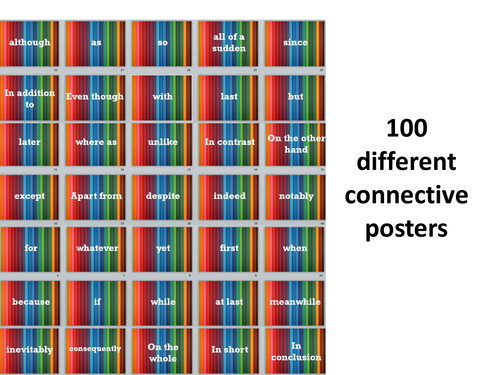 100 connective posters