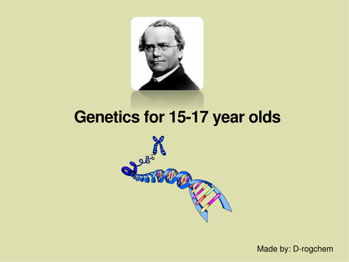 Genetics for yr 15-17 year olds