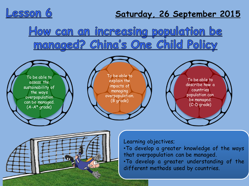 Lesson 6- One Child Policy