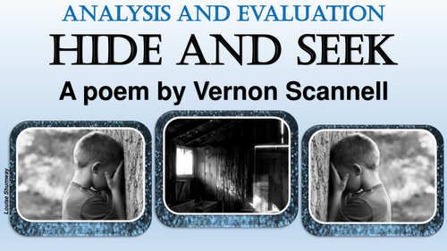 Hide and Seek Analysis Unit (Poetry)