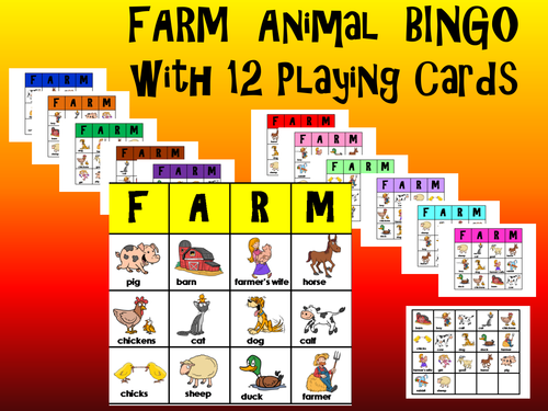 Farm BINGO