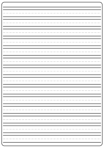 lined writing paper free a4 sized teaching resources