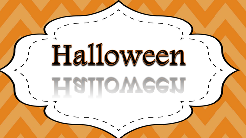 Halloween Puzzles - Maths and English Activities
