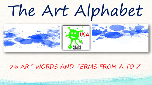 The Art Alphabet - Art Words and Terms from A to Z
