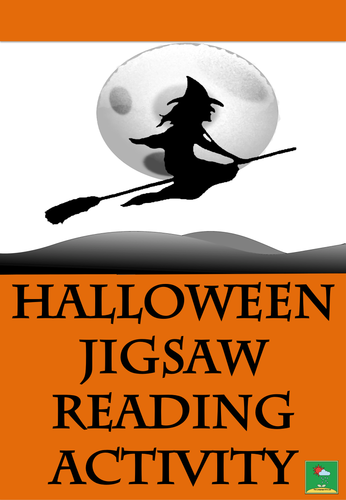 Halloween Jigsaw Reading Activity