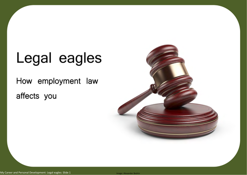Legal eagles: How employment law affects you