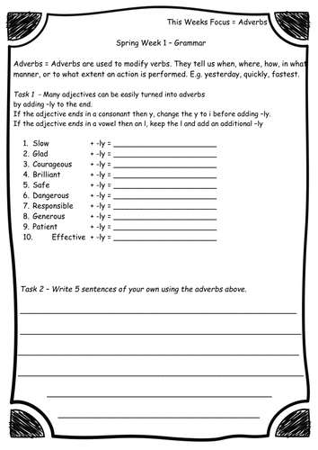 Grammar And Punctuation Worksheets 14 Weeks Guided