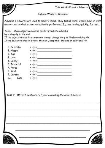 Grammar And Punctuation Worksheets Full Year Focus Guided