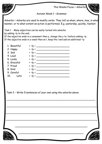 Year 4 Grammar And Punctuation Worksheets